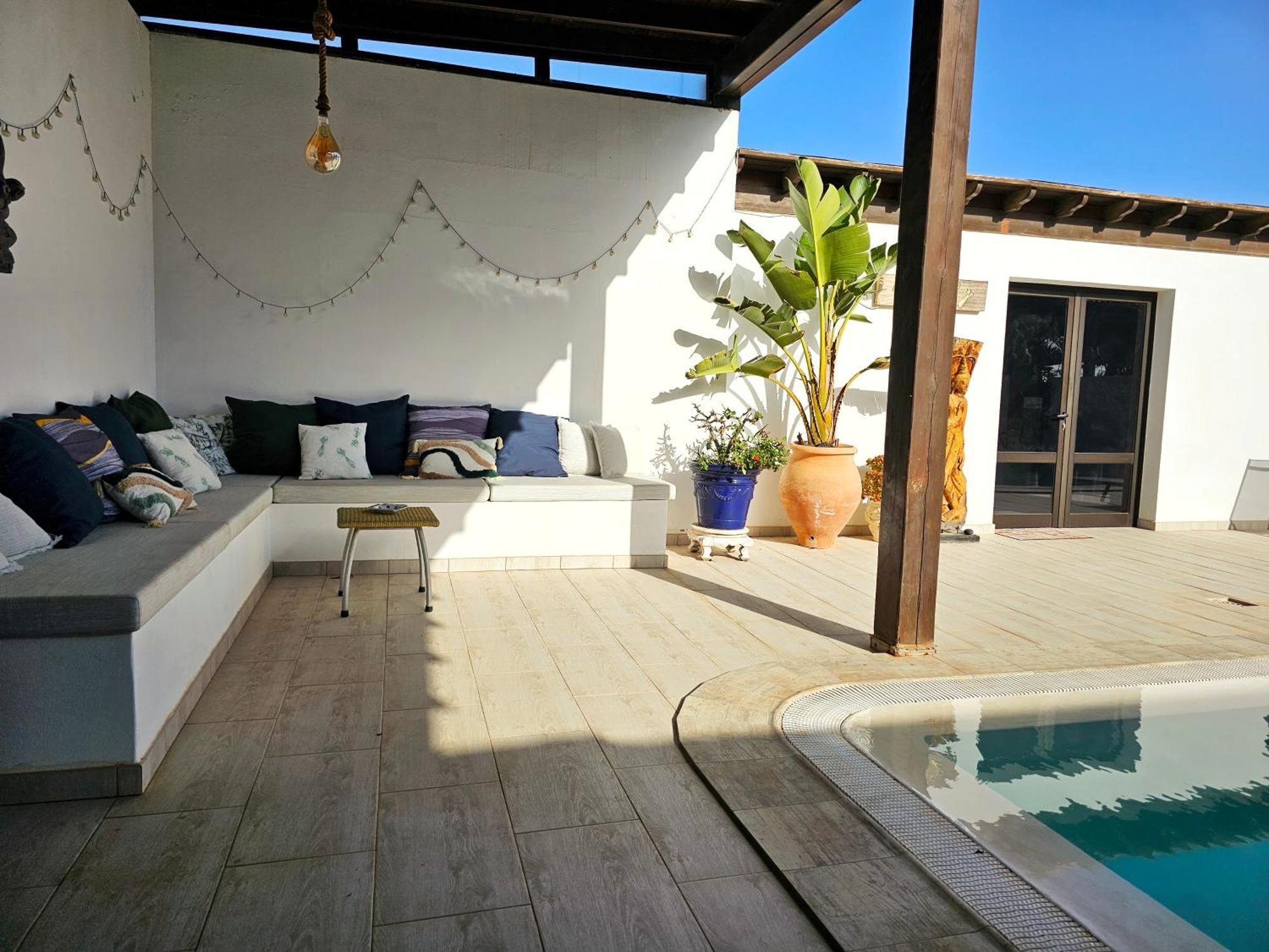 Villa Nazoly, Oasis De Tranquilidad Con Piscina Privada En El Corazon De Lanzarote Насарет Экстерьер фото